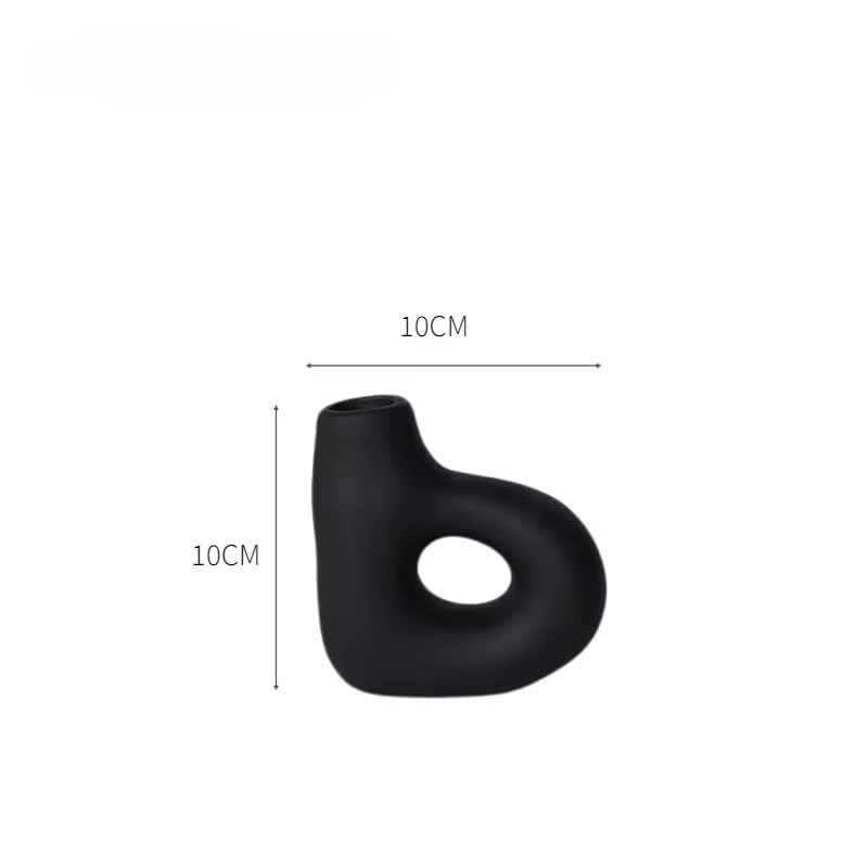 Letter shaped candle holder (Black , White)